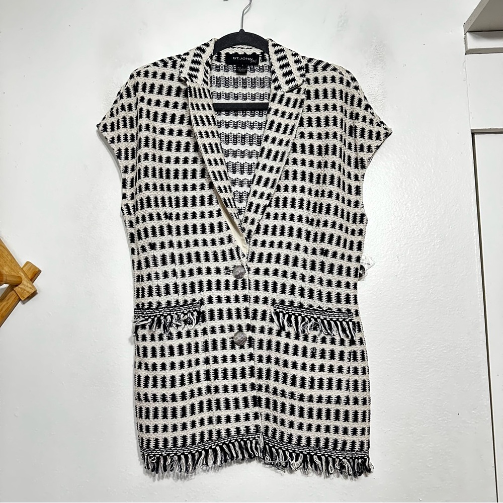 NEW St. John Tweet Blazer, Size 8